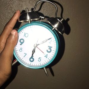 A alarm clock